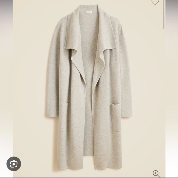 J. Crew Sweaters - J Crew Gray Women's Sweater shawl blazer